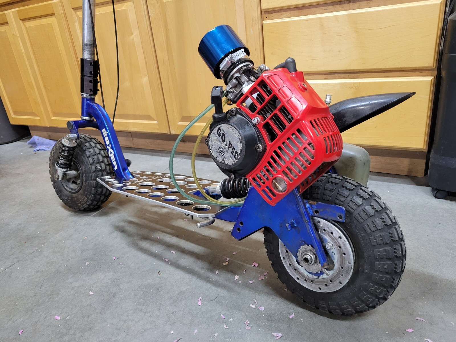 Santa Cruz Scooter Works BoXer FS2 Go Ped Gsr Bigfoot Chain Drive Gas