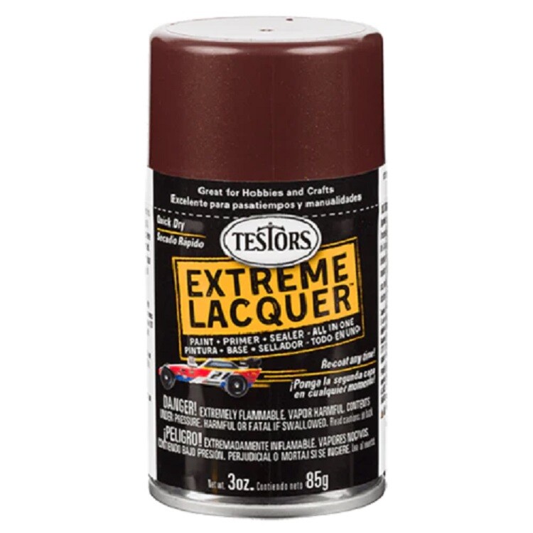 Testors Extreme Lacquer Quick Dry Spray Paint Metallic Gloss 3oz Cans eBay