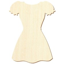 Holz Dirndl V1 - Deko Basteln 5-50 cm