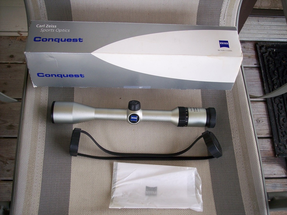 Zeiss Conquest 3-9x40mm Rifle Scope *Used* Silver | eBay