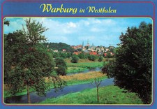 old postcard Warburg in Westphalia unused postcard cdg3999j