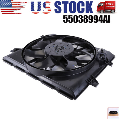 Cooling Fans Assembly  55038994AI for Jeep Grand Cherokee Dodge Durango 11-13