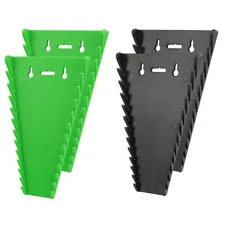 FTIHTRY 4Pack Magnetic Wrench Organizer wrench rack Tool Trays Premium Qualit...