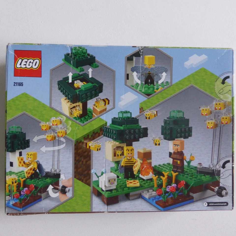 Lego Minecraft 21165 The Bee Farm New Sealed Box Not Great - Bild 3 von 4