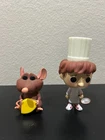 Funko Pop! Disney Pixar Ratatouille Alfredo Linguini #272 and Emile #271 OOB