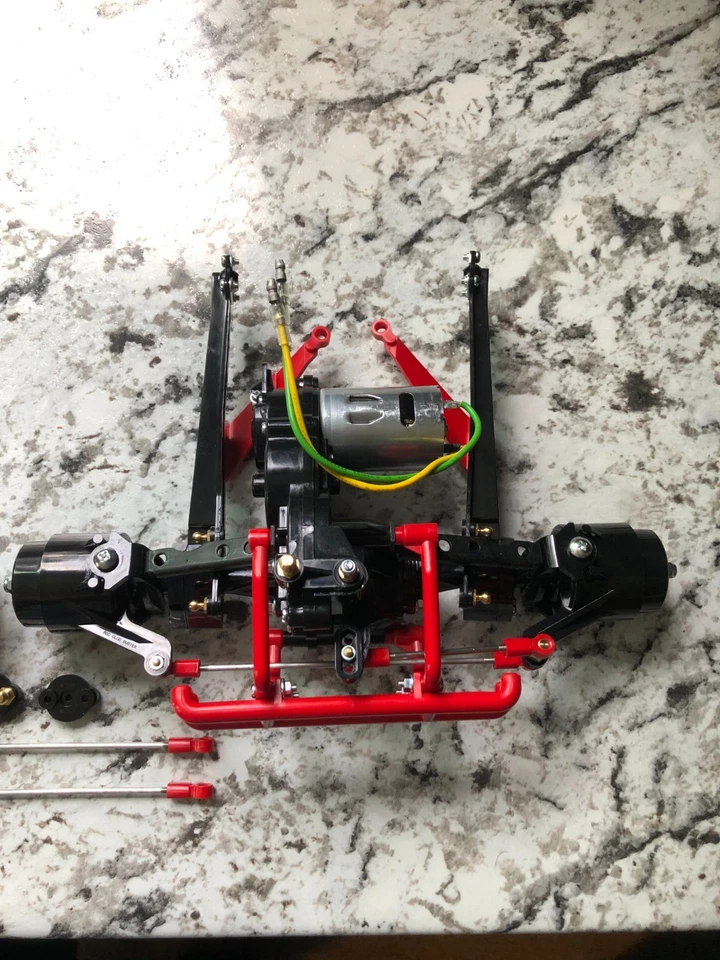 Ejes Tamiya Super Clodbuster con rodamientos completos NUEVO Foto 4 de 4