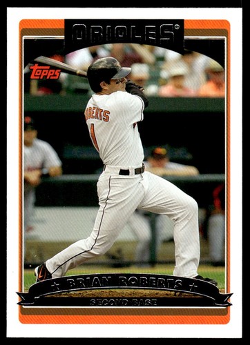2006 Topps Brian Roberts Baltimore Orioles #15