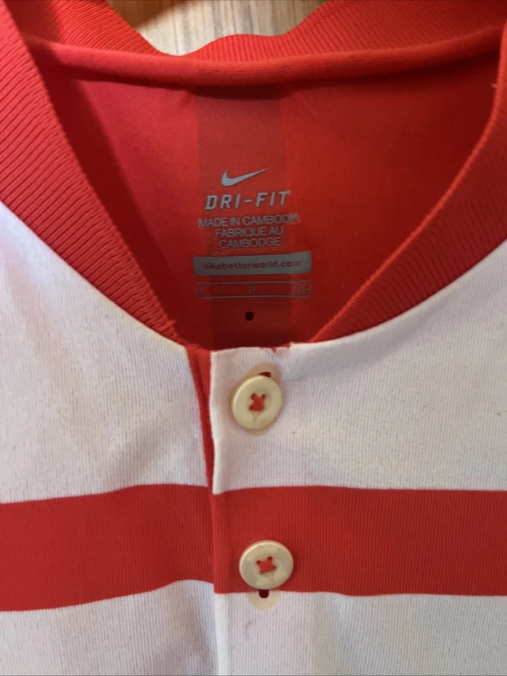 Nike Dri-Fit Tennis Shirt Roger Federer Rare Official Tennis Shirt Size S Small - Image 2 of 4