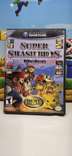 Super Smash Bros Melee *Case and Manual Only* (Nintendo GameCube, 2001)