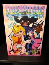 Panty and Stocking with Garterbelt Animation Art Works Book GAINAX Japan