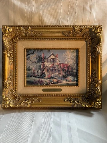 Marty Bell "The Jones Victorian’ Limited Edition Canvas Transfer Framed