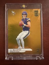2024 Panini Donruss Elite J.J. McCARTHY #105 ROOKIE Orange /399 VIKINGS