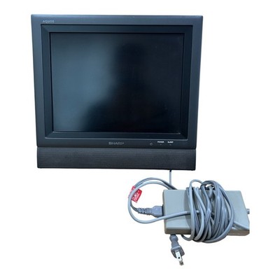 Sharp Aquos Liquid Crystal TV Model LC-13E1UB  Vintage Retro Gaming No Remote