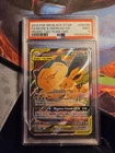 Pokemon Eevee Snorlax GX SM169 Promo Tag Team Full Art PSA 9 Cracked Slab