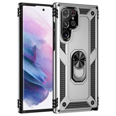 For Samsung Galaxy S25 Ultra S24 S23 S22 S21 FE Case Phone Cover + Screen Glass