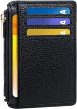 Credit Card Holder For Women Slim Minimalist Wallet Small Compact Card Case