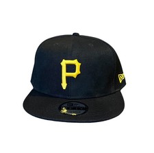 Pittsburgh Pirates 9Fifty New Era SnapBack Hat Black & Gold Adjustable