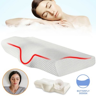 Memory Foam Kopfkissen Orthopädisches Nackenstützkissen Cervical Neck Schulter