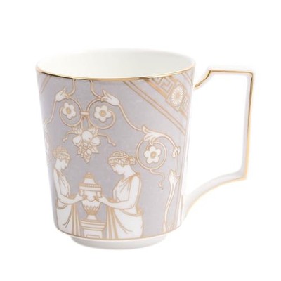 [Authentic Imported Product] Wedgwood Renaissance Grey Accent Mug Approx. 300ml