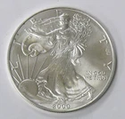 2000 MILLENIUM BRILLIANT UNCIRCULATED 1oz AMERICAN SILVER EAGLE
