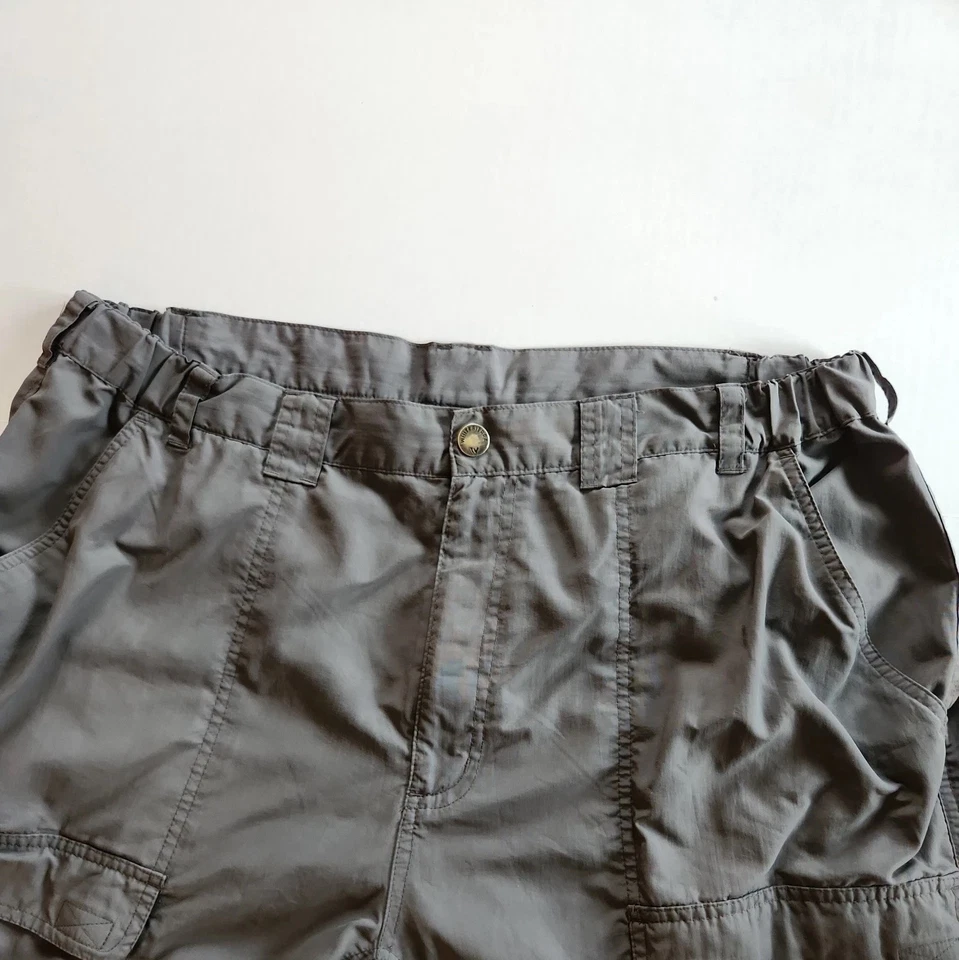 Pantalones de Senderismo Sierra Blancos Para Hombre Talla XL/32 Gris Gorpcore Carga Aire Libre Convertible Foto 3 de 4