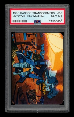 1985 Hasbro Transformers Set-Break # 59 Skywarp Rev.Mgtrn. PSA 10 GEM MINT