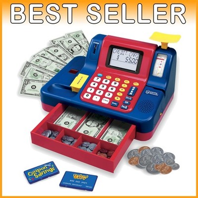 Interactive Learning Cash Register - Money Skills for Kids