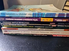 Video Game Strategy Guides Zelda Animal Crossing Pokemon & More You Choose!