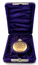 Antique Elgin Gold Filled 6S Model 2 Pocket Watch Fayh's Gold Filled Hunter Case