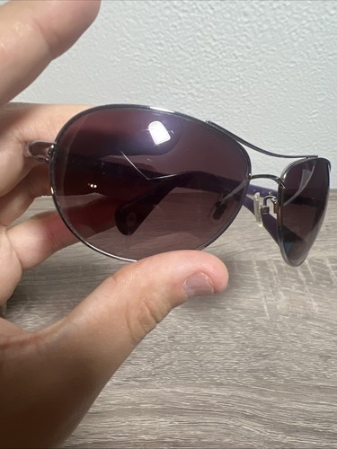 COACH NEW YORK “ALLEGRA” Sunglasses S567 Lilac - Picture 6 of 7