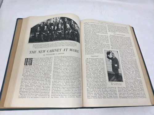Jul.-Dec. 1929 World's Work Magazine Bound Ex-Library Hardcover - Picture 5 of 7