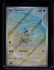 Pokemon TCG Squirtle 170/165 151 Illustration Rare NM