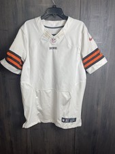 2015 Cleveland Browns Blank Game Issued White Jersey Size 44 19X107300059