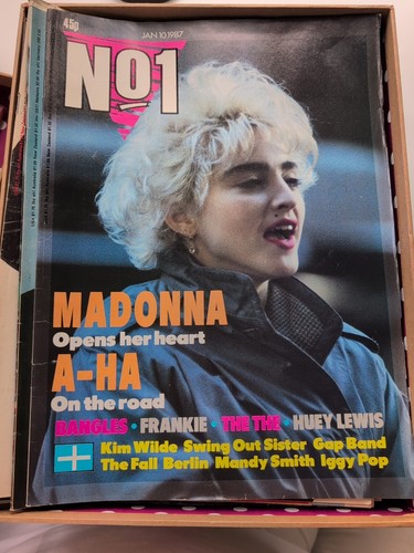 No. 1 Magazine 1986 24 Volumes Wham, George Michael, Madonna, Tom Jones, A-ha - Picture 4 of 24