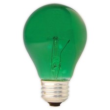 25watt Green Party Light A19 Bulb Type