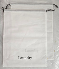Laundry Dust Cover 2-Bags For Travel Home Handbag Purse Shoe Dress 15.75" x 21"