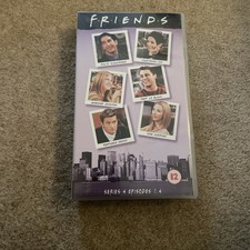 Friends Series 4 Episodes 1 - 4 PAL VHS video