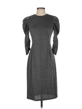 Halston Women Gray Cocktail Dress 4