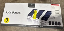Wasserstein ARLO Solar Panel for Spotlight Cam & Stick Up Cam Battery (3 Pack)