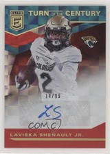 2020 Donruss Elite Turn of the Century Red 14/99 Laviska Shenault Jr Auto 0c3