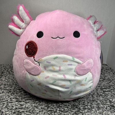 NEW Original Squishmallow 2021 Party City Exclusive Archie the Axolotl 12'' NWT