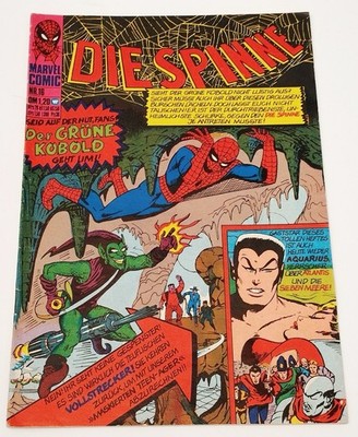 Marvel Comic Die Spinne 1974 Nr. 16 BSV Williams Verlag Zustand 1-2