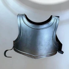 Medieval Larp 18Ga Chest Armor Breastplate Cuirass Jacket, Steel For Halloween