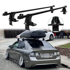 54" Roof Rack Cross Bar Top Crossbars Carrier Kits w/ Lock For Honda Civic Sedan