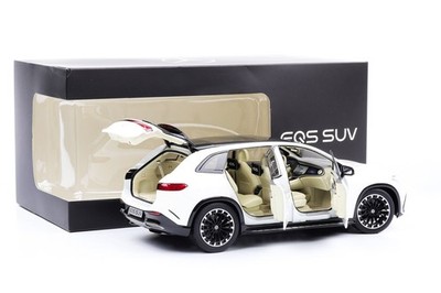 1:18 Mercedes-Benz EQ EQS SUV X296 2023 diamantweiß bright NZG Dealer
