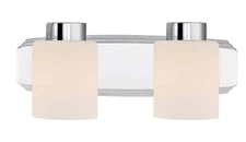 Dolan Designs 3502-26 Westport 2 Light 16 inch Chrome Bath Bar Wall Light