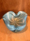 vintage Alfredo Barbini Murano art glass bowl