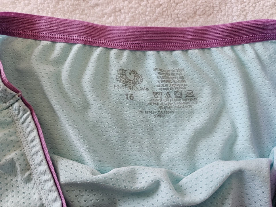 Girls Fruit Of The Loom Breathable Briefs, 16 - Image 4 of 4