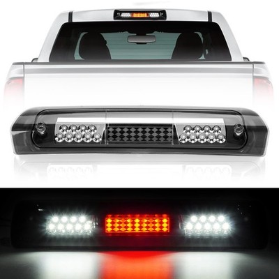 Youxmoto Led 3rd Third Brake Light Fit Pattern 2, Chrome Housing Clear Lens 