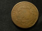 1835 #3 CORONET HEAD LARGE CENT FULL LIBERTY HEADBAND  NOTE RIM DINGS — photo 2